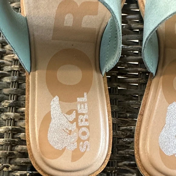 Sorel Women's Sandals - Blue and Cream - Picture 5 of 9